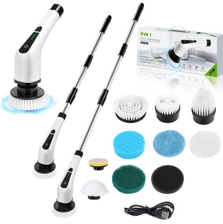 Nine in One Electric Cleaning Brush