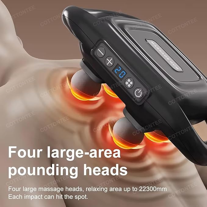 جهاز تدليك بأربع رؤوس لتخفيف الألم
