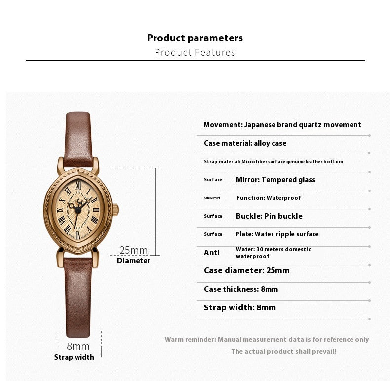 Waterproof Compact Fashion Watch