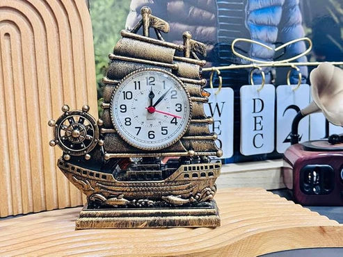 YYJ Clock - Sailboat-Shaped Alarm Clock